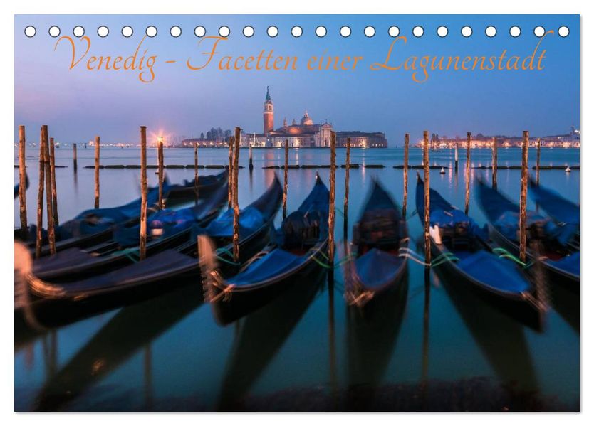Venedig - Facetten einer Lagunenstadt (Tischkalender 2027 DIN A5 quer) CALVENDO Monatskalender
