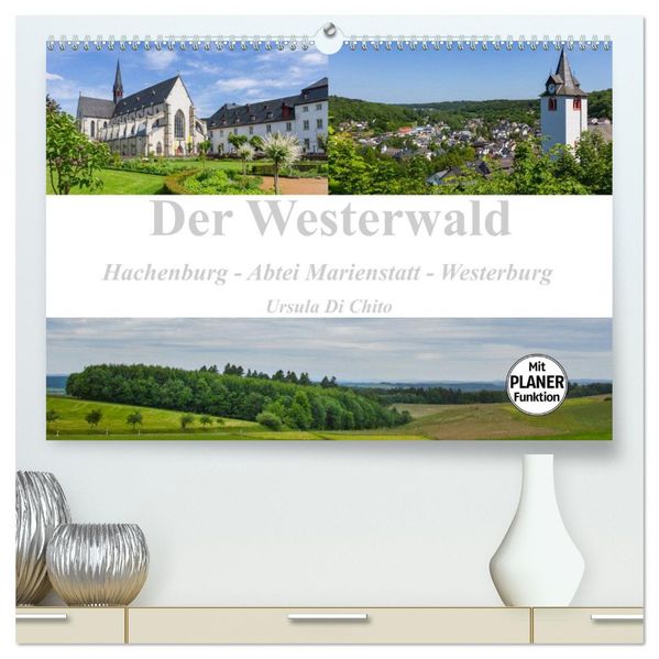 Der Westerwald (hochwertiger Premium Wandkalender 2027 DIN A2 quer) Kunstdruck in Hochglanz