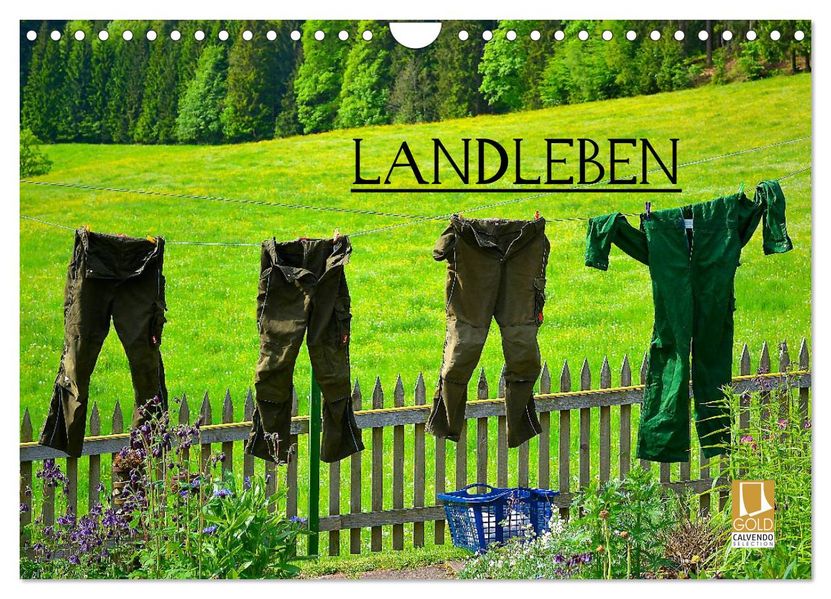 Landleben (Wandkalender 2027 DIN A4 quer) CALVENDO Monatskalender