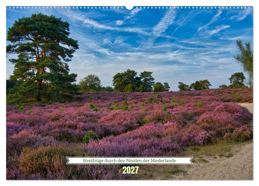 Streifzüge durch den Norden der Niederlande (Wandkalender 2027 DIN A2 quer) CALVENDO Monatskalender