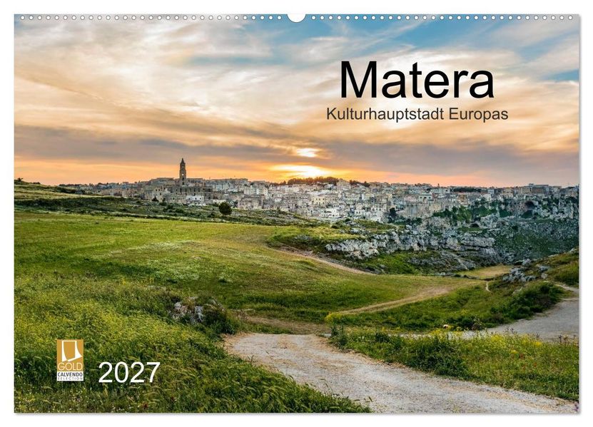 Matera (Wandkalender 2027 DIN A2 quer) CALVENDO Monatskalender
