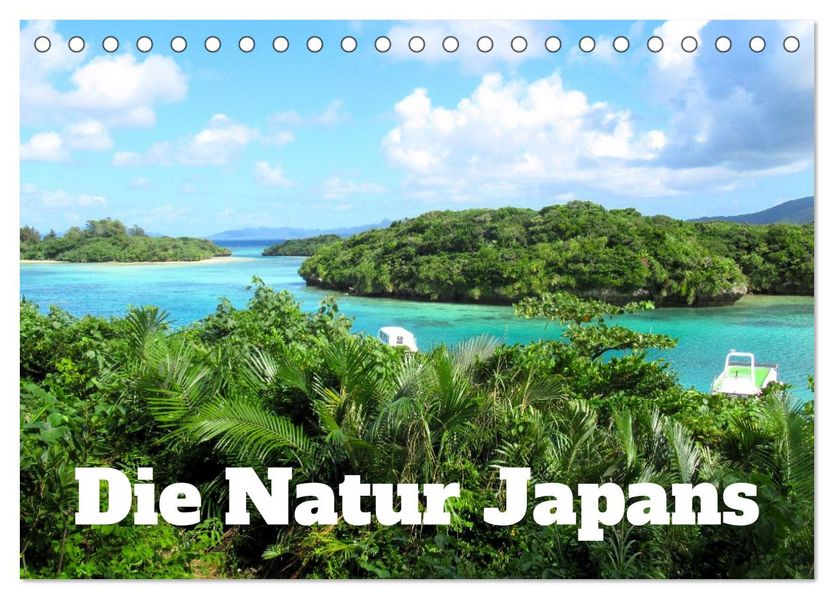Die Natur Japans (Tischkalender 2027 DIN A5 quer) CALVENDO Monatskalender