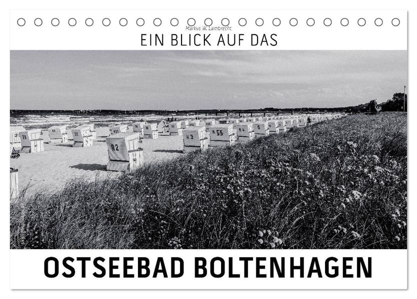 Ein Blick auf das Ostseebad Boltenhagen (Tischkalender 2027 DIN A5 quer) CALVENDO Monatskalender