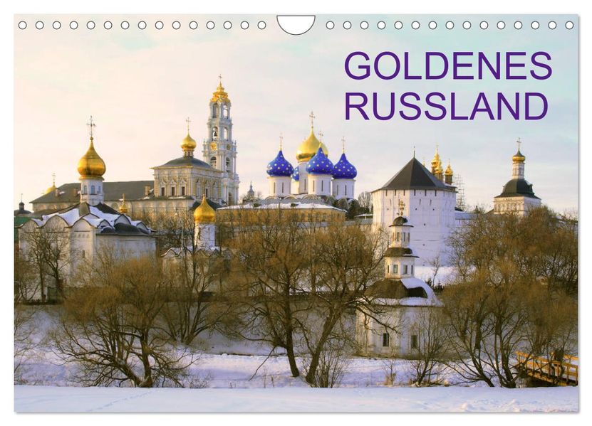Goldenes Russland (Wandkalender 2027 DIN A4 quer) CALVENDO Monatskalender