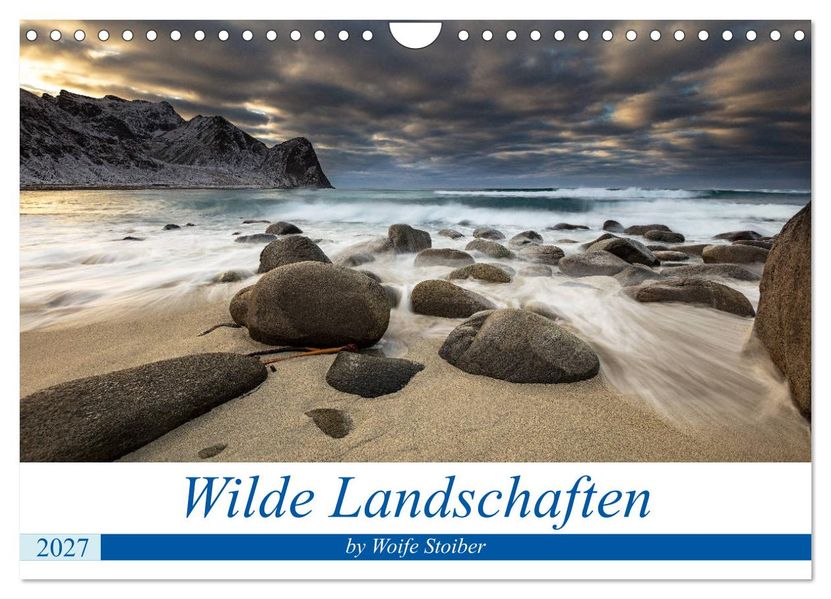 Wilde Landschaften (Wandkalender 2027 DIN A4 quer) CALVENDO Monatskalender