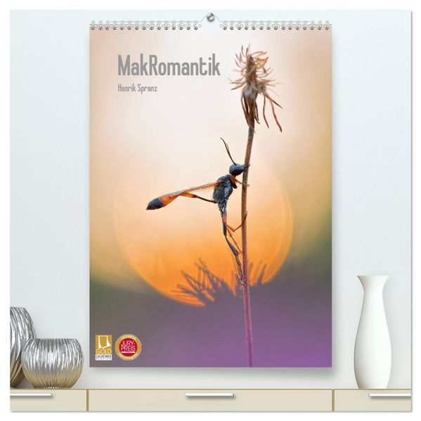 MakRomantik (hochwertiger Premium Wandkalender 2027 DIN A2 hoch) Kunstdruck in Hochglanz