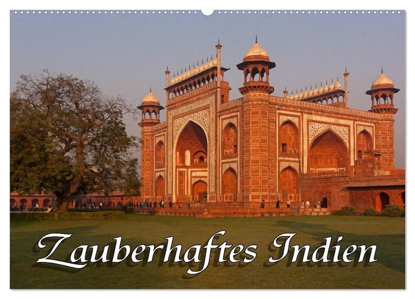 Zauberhaftes Indien (Wandkalender 2027 DIN A2 quer) CALVENDO Monatskalender