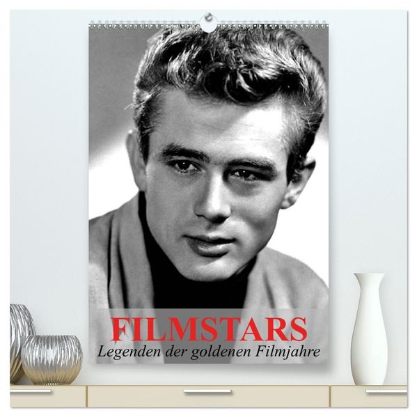 Filmstars - Legenden der goldenen Filmjahre (hochwertiger Premium Wandkalender 2027 DIN A2 hoch) Kunstdruck in Hochglanz