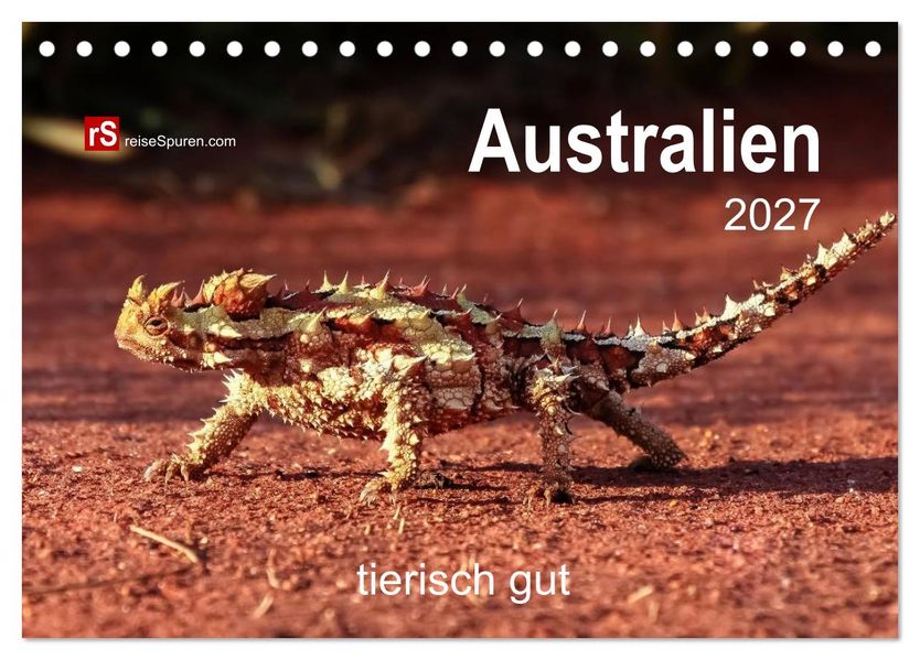 Australien tierisch gut 2027 (Tischkalender 2027 DIN A5 quer) CALVENDO Monatskalender
