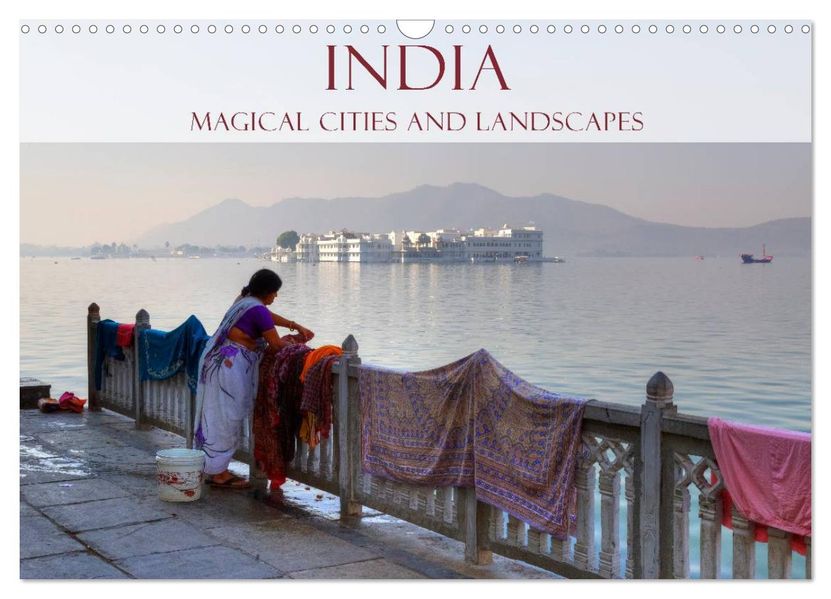 India - Magical Cities and Landscapes (Wall Calendar 2027 DIN A3 landscape) CALVENDO 12 Month Wall Calendar