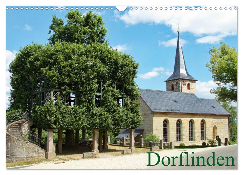 Dorflinden (Wandkalender 2027 DIN A3 quer) CALVENDO Monatskalender