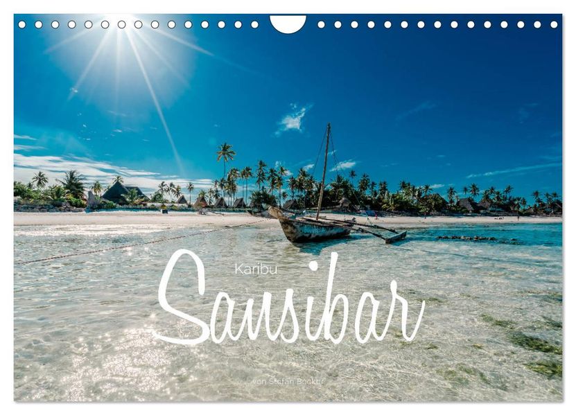 Karibu Sansibar (Wandkalender 2027 DIN A4 quer) CALVENDO Monatskalender