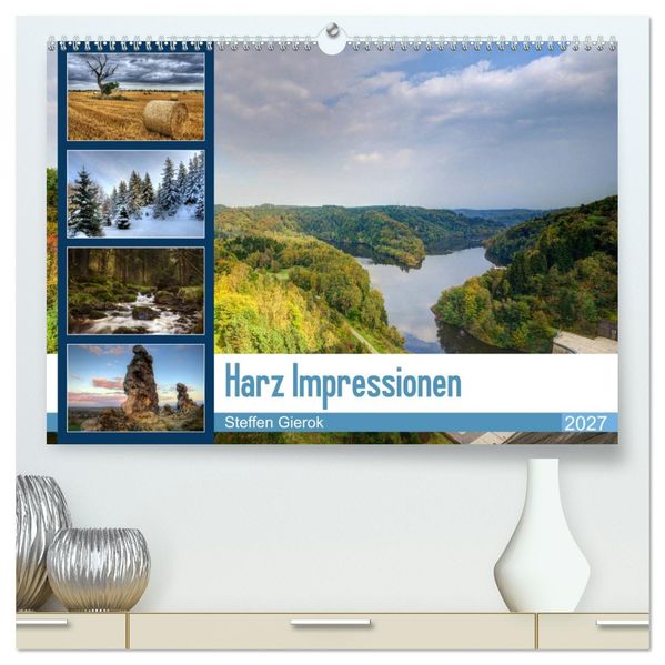 Harz Impressionen (hochwertiger Premium Wandkalender 2027 DIN A2 quer) Kunstdruck in Hochglanz