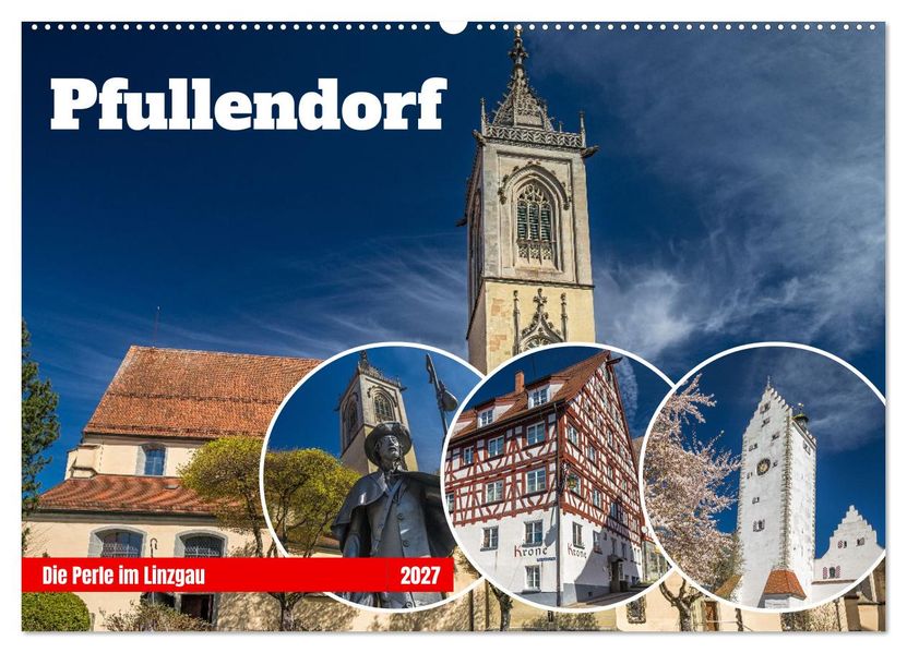 Pfullendorf - die Perle im Linzgau (Wandkalender 2027 DIN A2 quer) CALVENDO Monatskalender