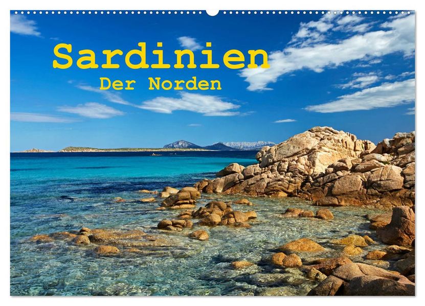 Sardinien - Der Norden (Wandkalender 2027 DIN A2 quer) CALVENDO Monatskalender