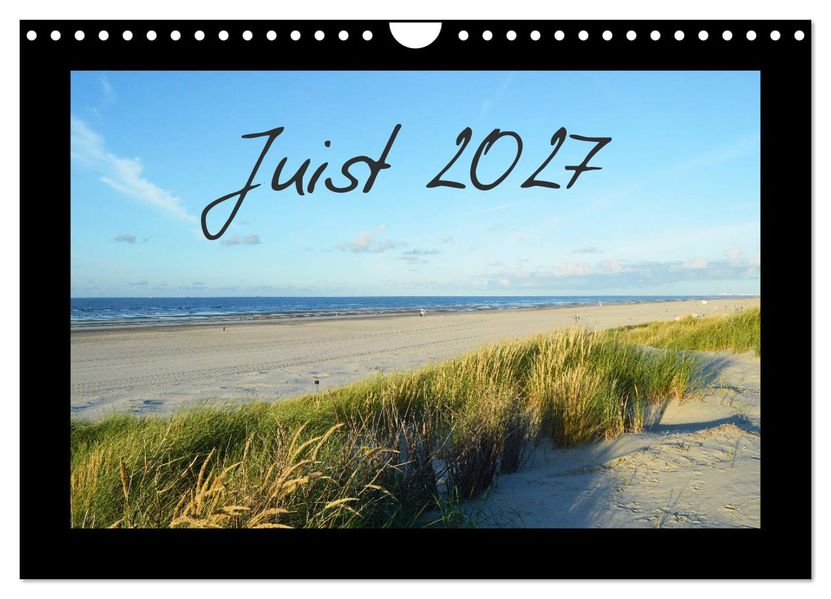 Juist - Insel im Wattenmeer (Wandkalender 2027 DIN A4 quer) CALVENDO Monatskalender