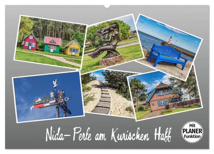 Nida - Perle am Kurischen Haff (Wandkalender 2027 DIN A2 quer) CALVENDO Monatskalender
