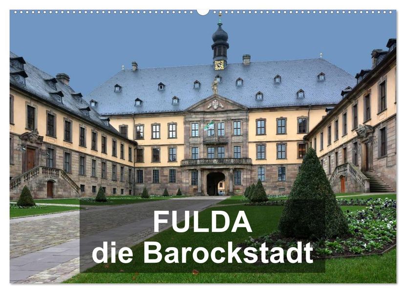Fulda - die Barockstadt (Wandkalender 2027 DIN A2 quer) CALVENDO Monatskalender