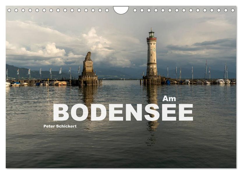 Am Bodensee (Wandkalender 2027 DIN A4 quer) CALVENDO Monatskalender