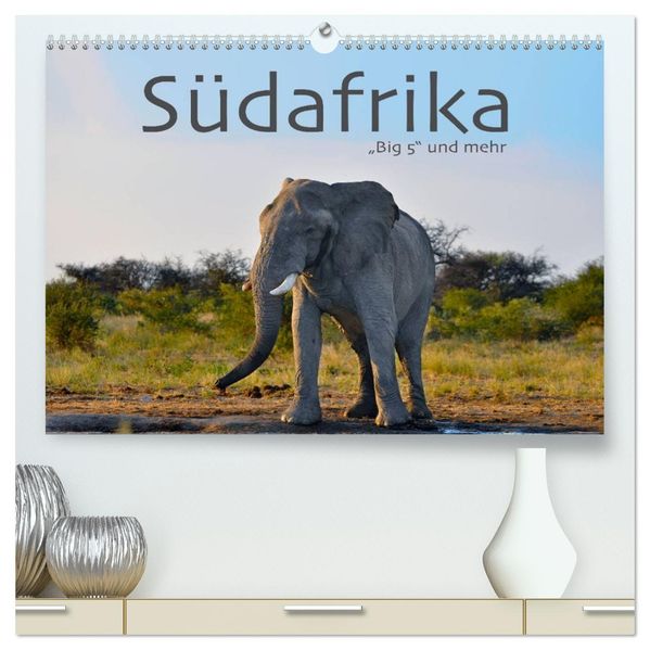 Südafrika - Big 5 und mehr (hochwertiger Premium Wandkalender 2027 DIN A2 quer) Kunstdruck in Hochglanz
