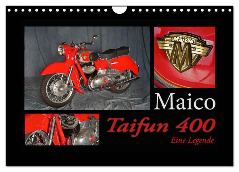 Maico Taifun 400 - Eine Legende (Wandkalender 2027 DIN A4 quer) CALVENDO Monatskalender