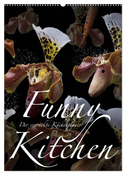 Funny Kitchen - Der verrückte Küchenplaner (Wandkalender 2027 DIN A2 hoch) CALVENDO Monatskalender