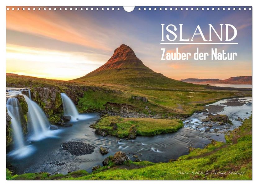 ISLAND - Zauber der Natur (Wandkalender 2027 DIN A3 quer) CALVENDO Monatskalender