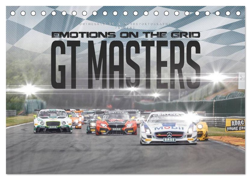 EMOTIONS ON THE GRID - GT Masters (Tischkalender 2027 DIN A5 quer) CALVENDO Monatskalender
