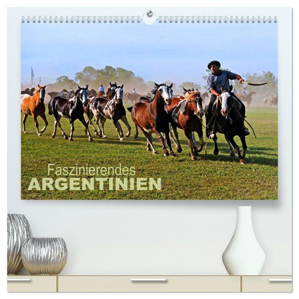 Faszinierendes Argentinien (hochwertiger Premium Wandkalender 2027 DIN A2 quer) Kunstdruck in Hochglanz