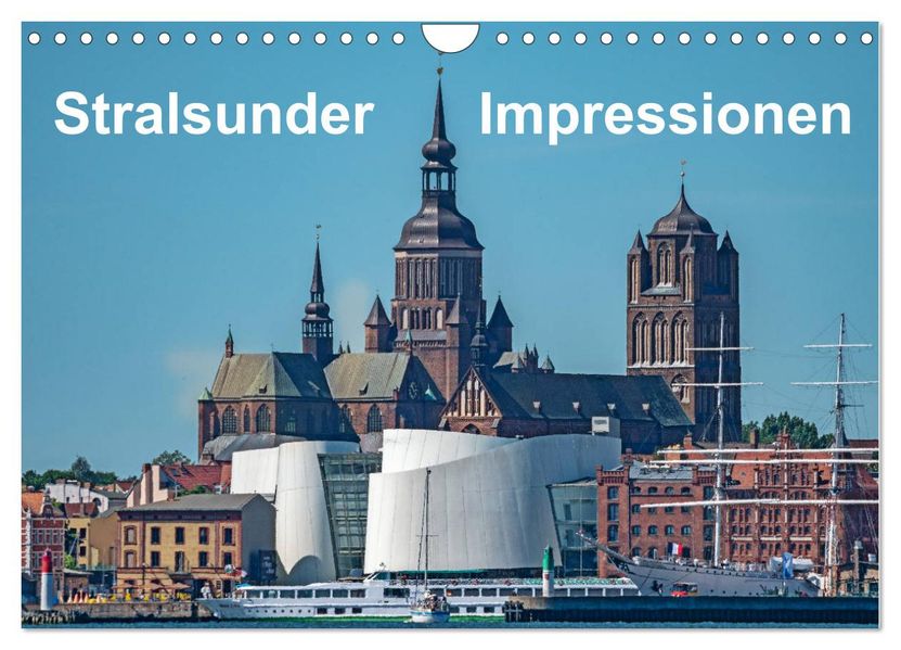 Stralsunder Impressionen (Wandkalender 2027 DIN A4 quer) CALVENDO Monatskalender