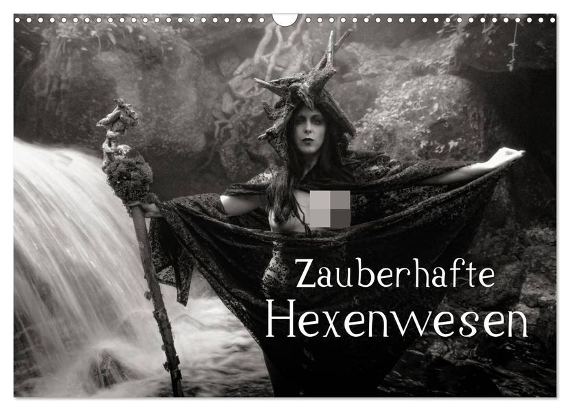 Zauberhafte Hexenwesen (Wandkalender 2027 DIN A3 quer) CALVENDO Monatskalender