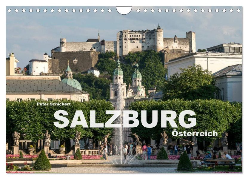 Salzburg - Österreich (Wandkalender 2027 DIN A4 quer) CALVENDO Monatskalender