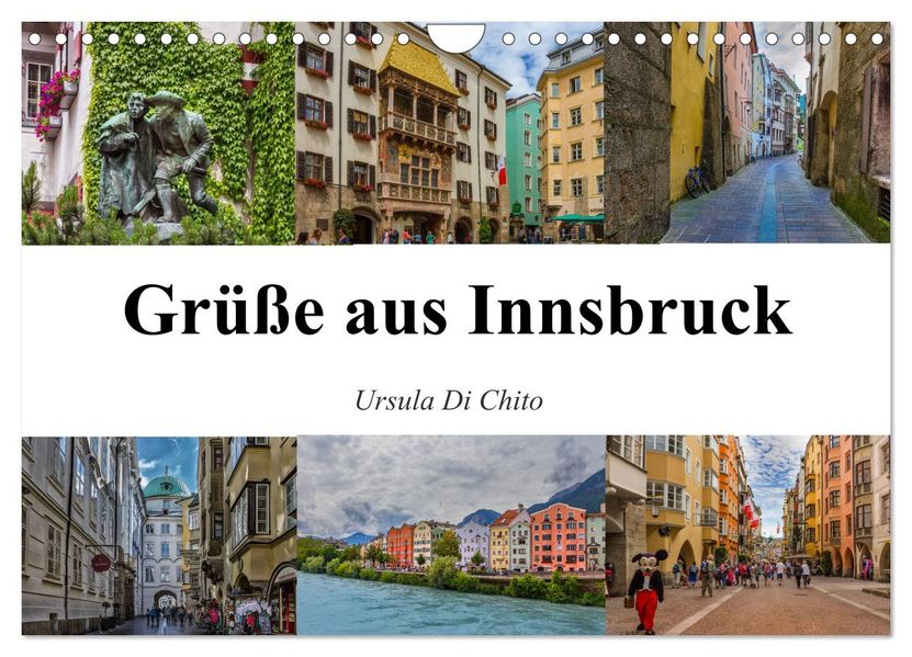 Grüße aus Innsbruck (Wandkalender 2027 DIN A4 quer) CALVENDO Monatskalender