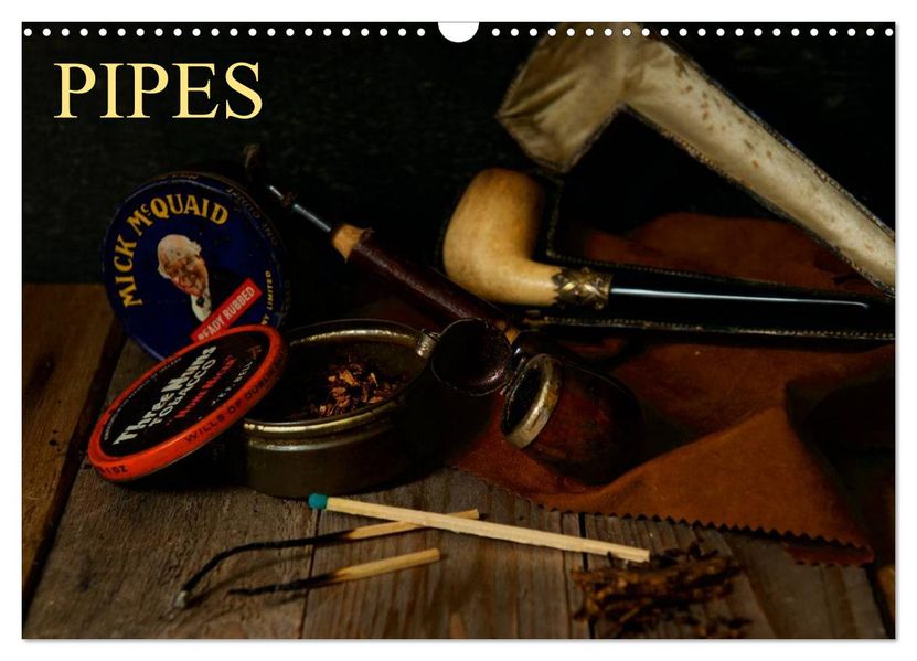 Pipes (Wall Calendar 2027 DIN A3 landscape) CALVENDO 12 Month Wall Calendar