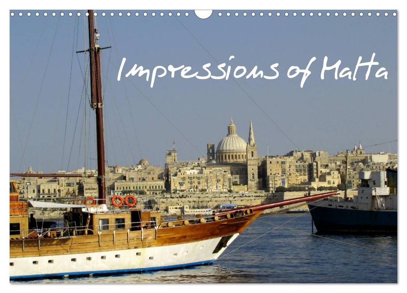 Impressions of Malta (Wall Calendar 2027 DIN A3 landscape) CALVENDO 12 Month Wall Calendar