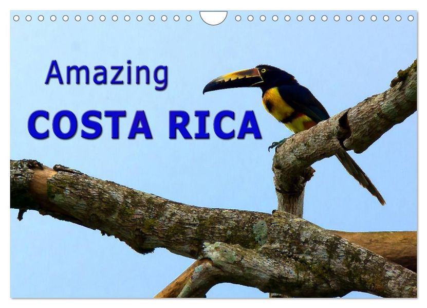 Amazing Costa Rica (Wall Calendar 2027 DIN A4 landscape) CALVENDO 12 Month Wall Calendar