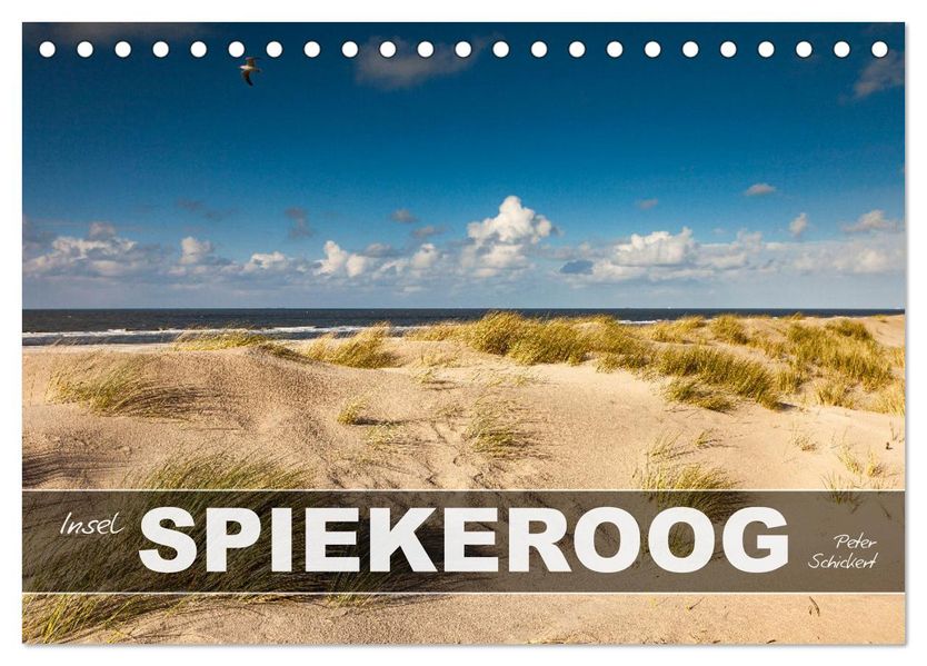 Insel Spiekeroog (Tischkalender 2027 DIN A5 quer) CALVENDO Monatskalender