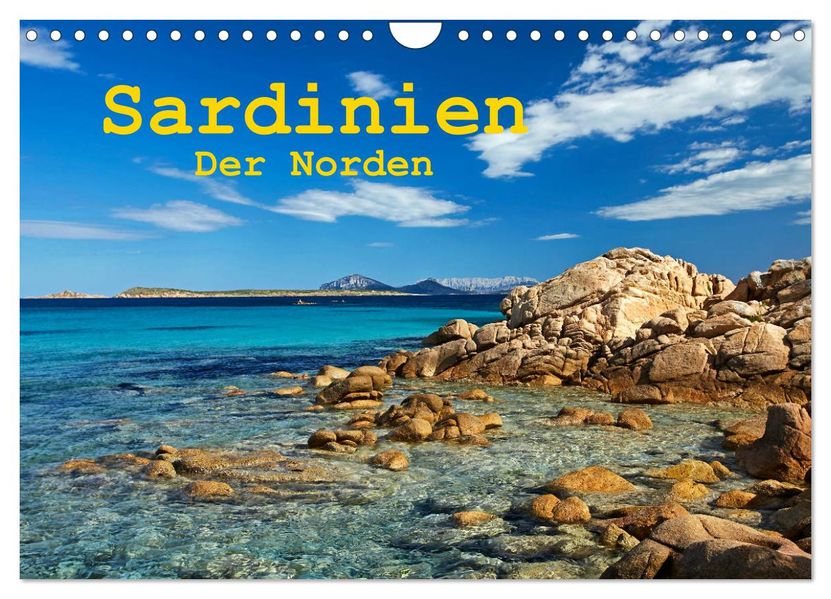 Sardinien - Der Norden (Wandkalender 2027 DIN A4 quer) CALVENDO Monatskalender