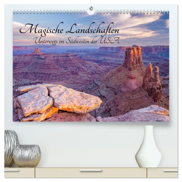 Magische Landschaften - Unterwegs im Südwesten der USA (hochwertiger Premium Wandkalender 2027 DIN A2 quer) Kunstdruck in Hochglanz