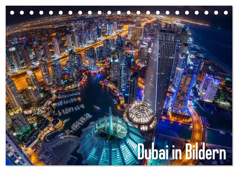 Dubai in Bildern (Tischkalender 2027 DIN A5 quer) CALVENDO Monatskalender
