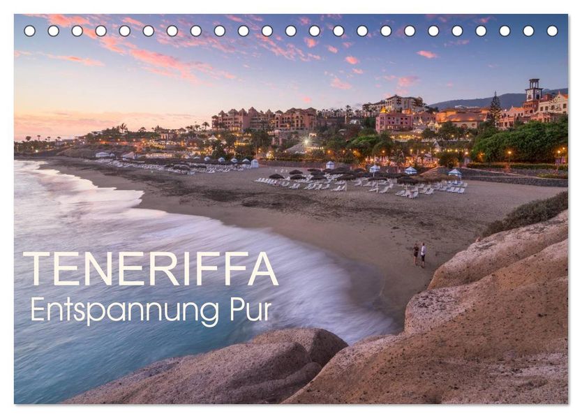 Teneriffa Entspannung Pur (Tischkalender 2027 DIN A5 quer) CALVENDO Monatskalender