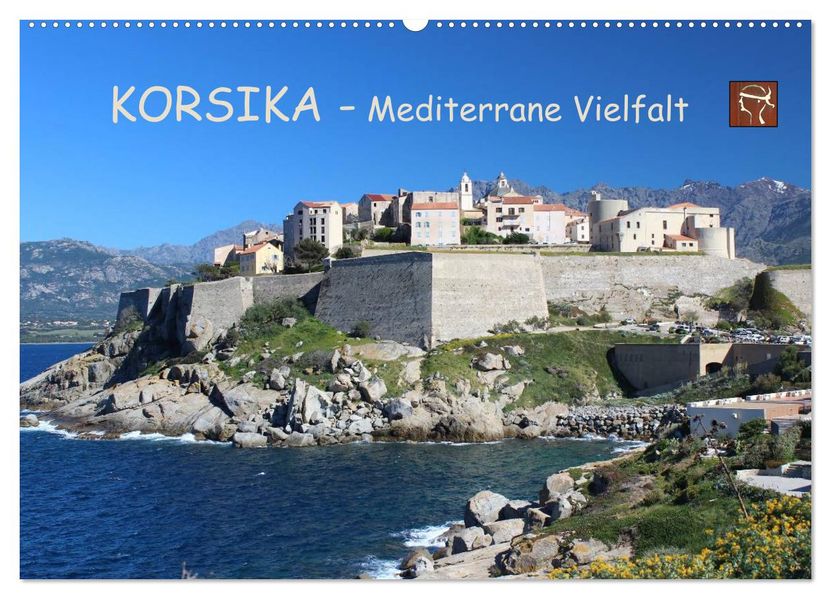 Korsika - Mediterrane Vielfalt (Wandkalender 2027 DIN A2 quer) CALVENDO Monatskalender