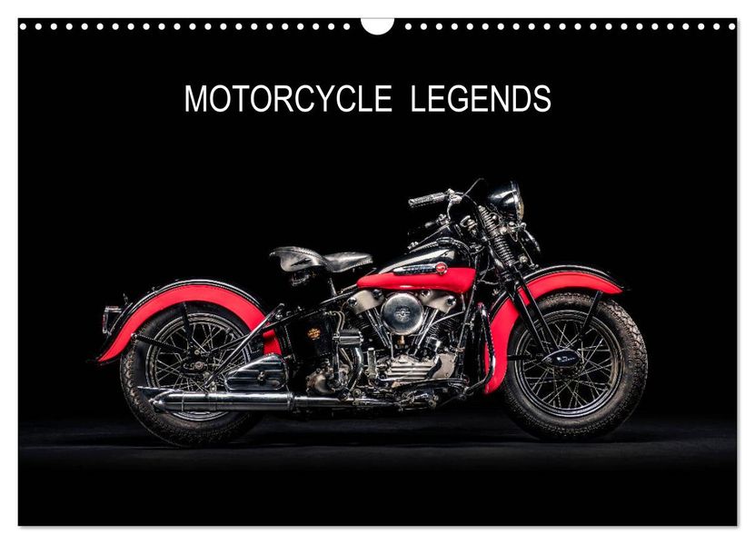 Motorcycle Legends (Wall Calendar 2027 DIN A3 landscape) CALVENDO 12 Month Wall Calendar