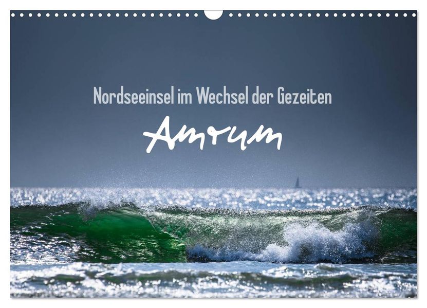 Amrum - Nordseeinsel im Wechsel der Gezeiten (Wandkalender 2027 DIN A3 quer) CALVENDO Monatskalender
