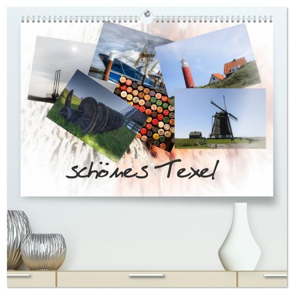 schönes Texel (hochwertiger Premium Wandkalender 2027 DIN A2 quer) Kunstdruck in Hochglanz