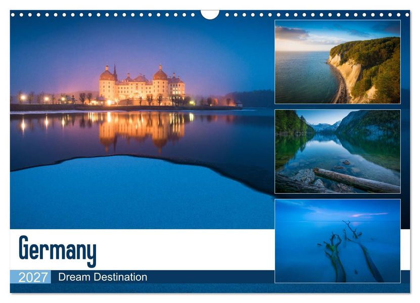 Germany - Dream Destination (Wall Calendar 2027 DIN A3 landscape) CALVENDO 12 Month Wall Calendar