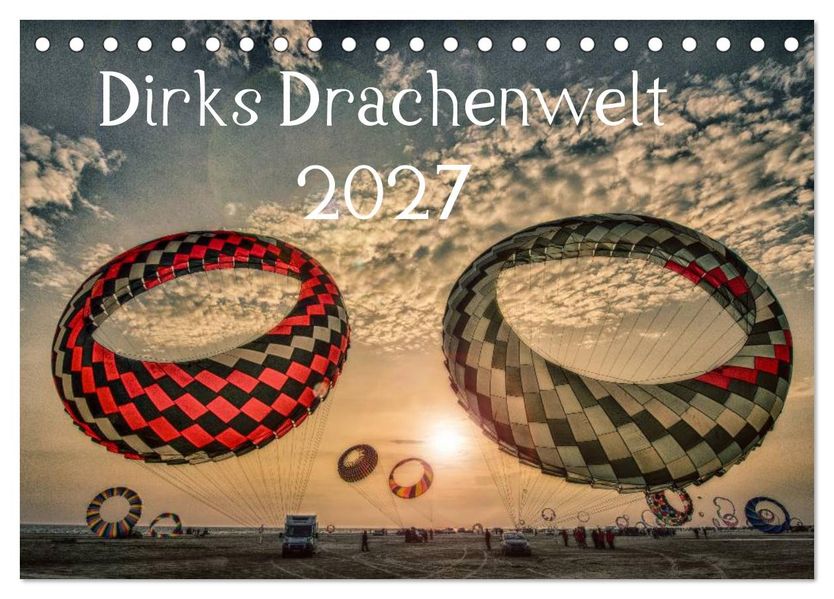 Dirks Drachenwelt (Tischkalender 2027 DIN A5 quer) CALVENDO Monatskalender