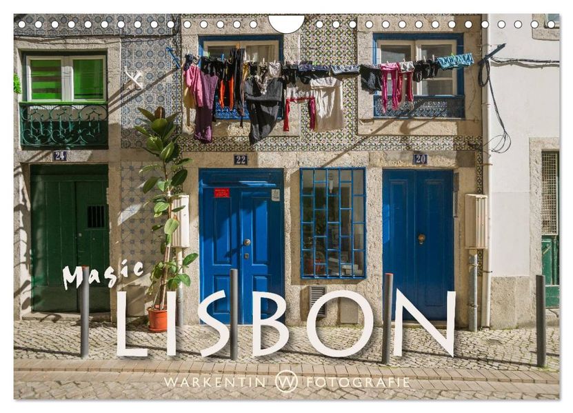 Magic Lisbon (Wall Calendar 2027 DIN A4 landscape) CALVENDO 12 Month Wall Calendar