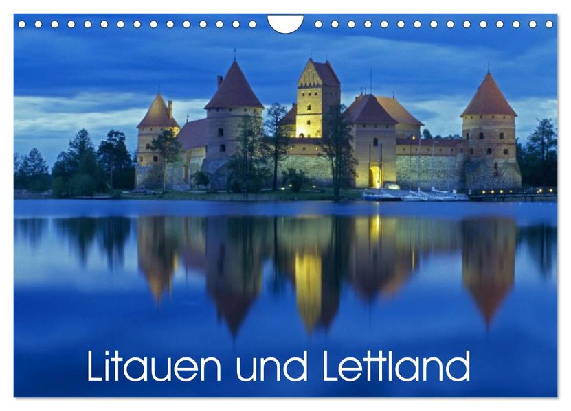 Litauen und Lettland (Wandkalender 2027 DIN A4 quer) CALVENDO Monatskalender