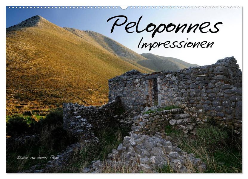 Peloponnes Impressionen / 2027 (Wandkalender 2027 DIN A2 quer) CALVENDO Monatskalender